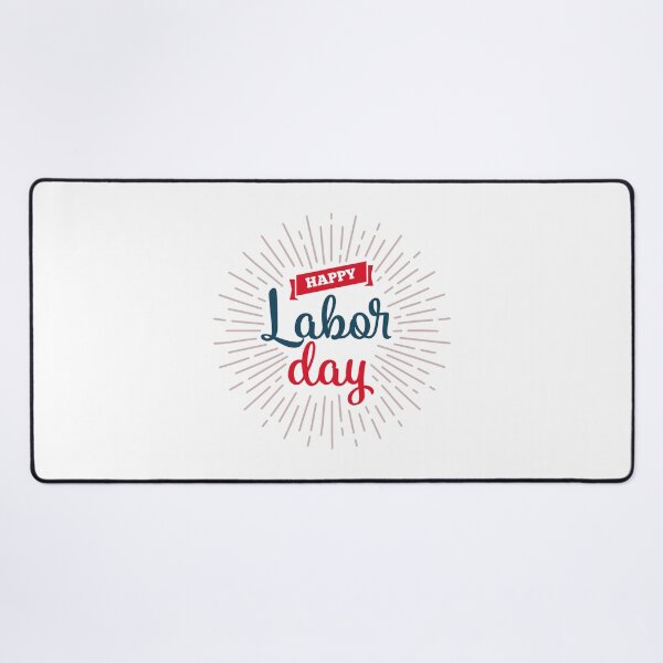 Item preview, Happy Labor Day Calligraphy, Lettering Design designed and sold by FoxLand.