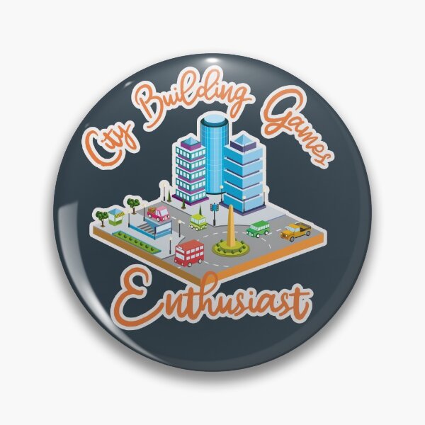 Item preview, City Building Games Enthusiast designed and sold by Chubuter.
