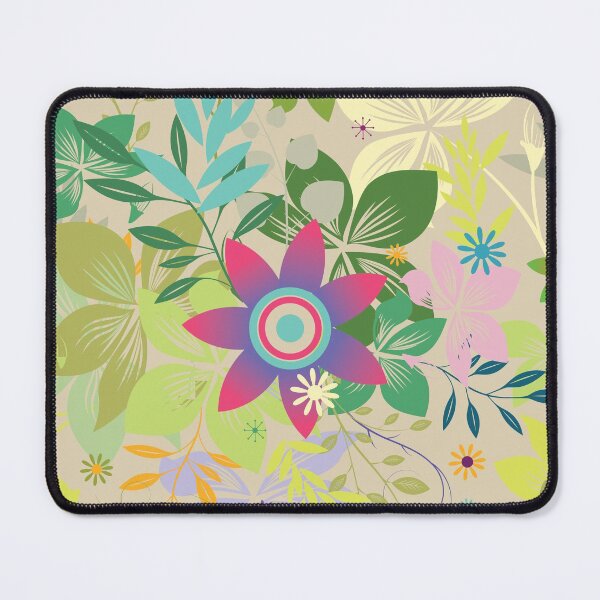 Item preview, In-A-Gadda-Da-Vida 70s Flower Power designed and sold by Pink Pineapple Works.
