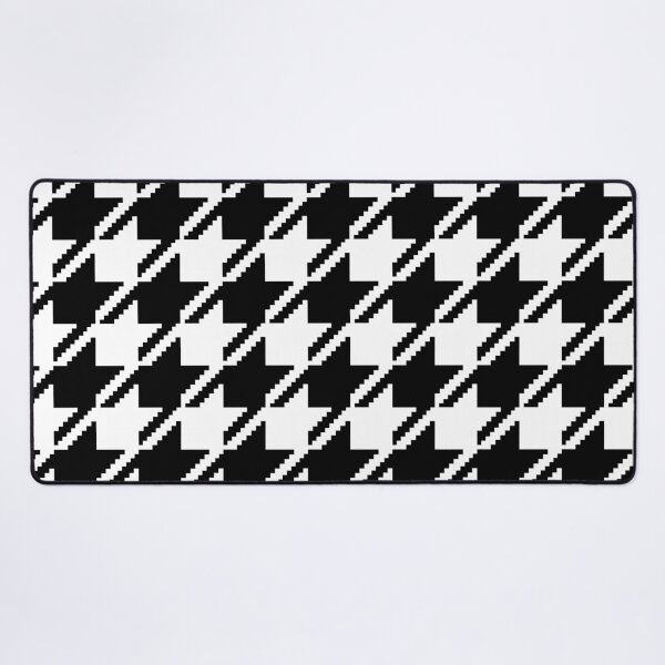 Item preview, Large Puppytooth Pattern (black and white houndstooth) designed and sold by Design Minds Boutique.