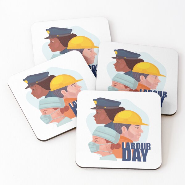 Item preview, Happy Labor Day With People Different Occupation designed and sold by FoxLand.
