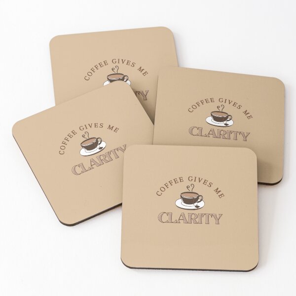 Item preview, Coffee Gives Me Clarity designed and sold by GuwdTCo.