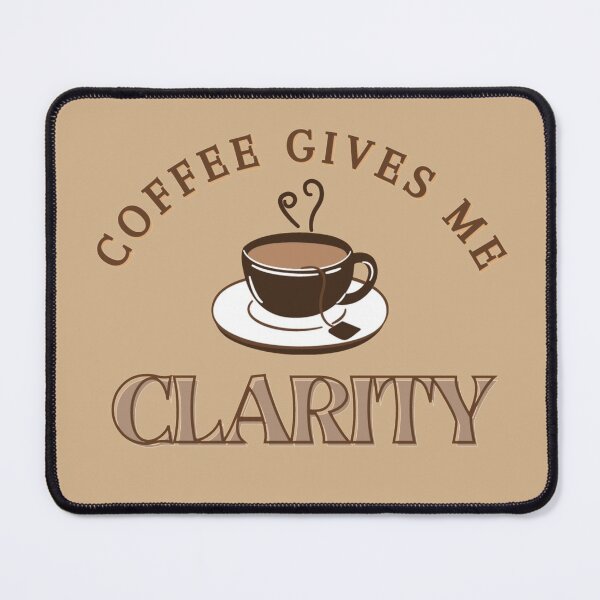 Item preview, Coffee Gives Me Clarity designed and sold by GuwdTCo.