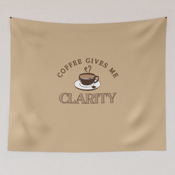 Item preview, Coffee Gives Me Clarity designed and sold by GuwdTCo.
