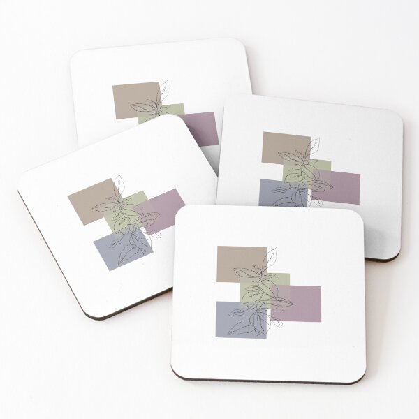 Item preview, abstract design with flower line drawing designed and sold by harridesigns.