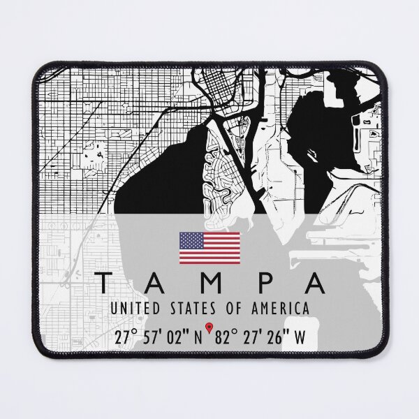 Artikelvorschau, TAMPA-KARTE USA entworfen und verkauft von hatimelhag.