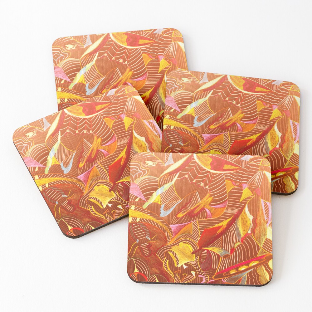 Item preview, Coasters (Set of 4) designed and sold by Evone.