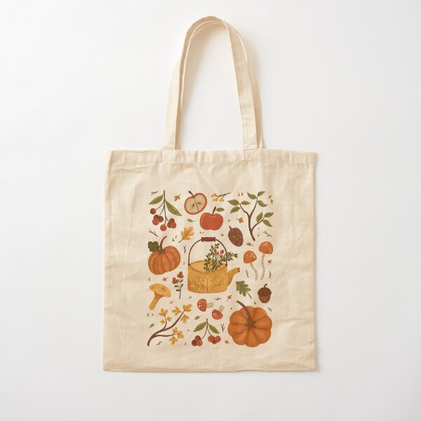 Autumn Dreaming Cotton Tote Bag