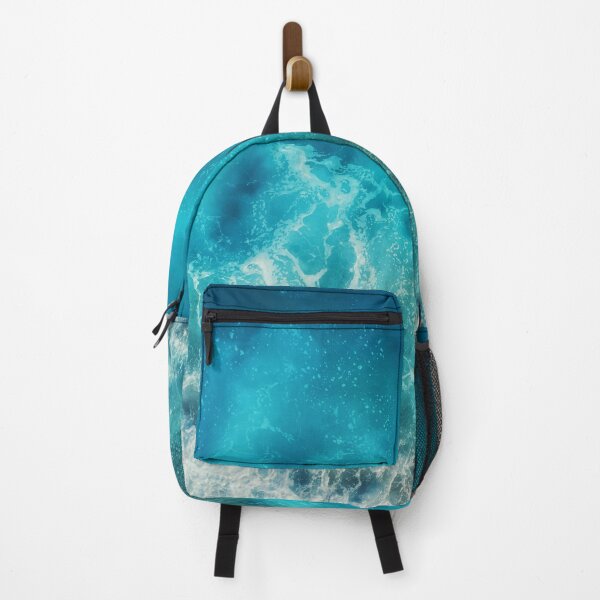 Item preview, Beautiful Blue Ocean With Crashing Waves designed and sold by CherryDamzel.