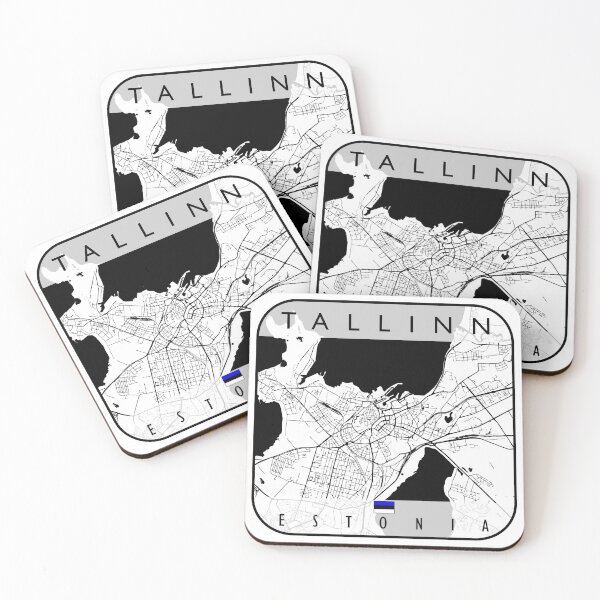 Item preview, TALLINN MAP ESTONIA designed and sold by hatimelhag.