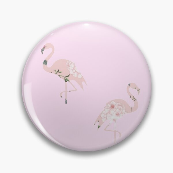 Item preview, Floral Pink Flamingos  designed and sold by Artbysaeme.