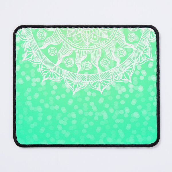 Item preview, Boho Mandala Mint Ombre designed and sold by Julie Erin Designs.