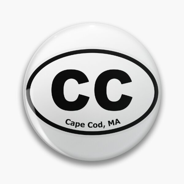 Item preview, Cape Cod CC Mass Massachusetts MA Oval Euro Bumper Sticker designed and sold by cangurojoe.