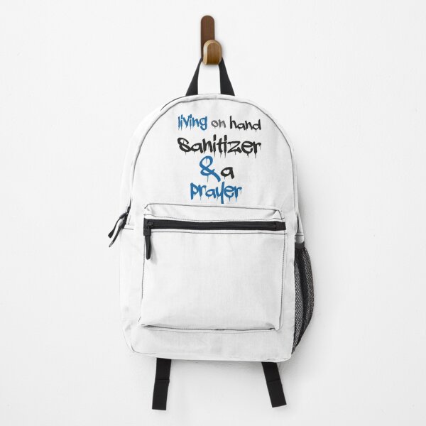 Item preview, living on hand sanitizer and a prayer designed and sold by Jadyco.