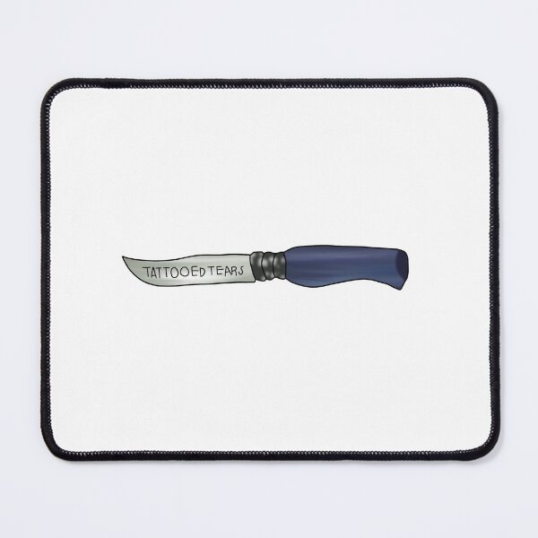 Item preview, Tattooed tears knife designed and sold by Calli Harris.