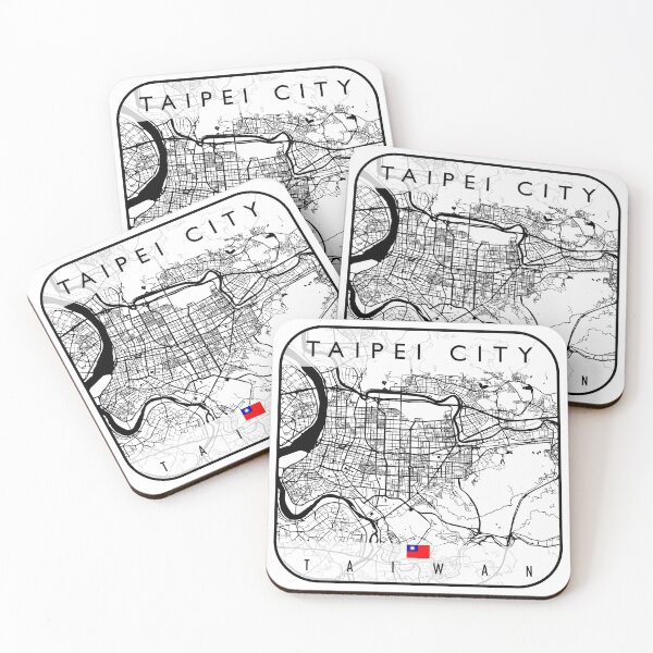 Item preview, TAIPEI MAP TAIWAN designed and sold by hatimelhag.
