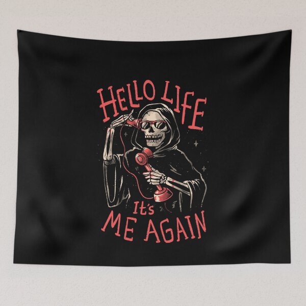 Item preview, Death Call - Funny Grim Reaper Skull Death Gift designed and sold by EduEly.
