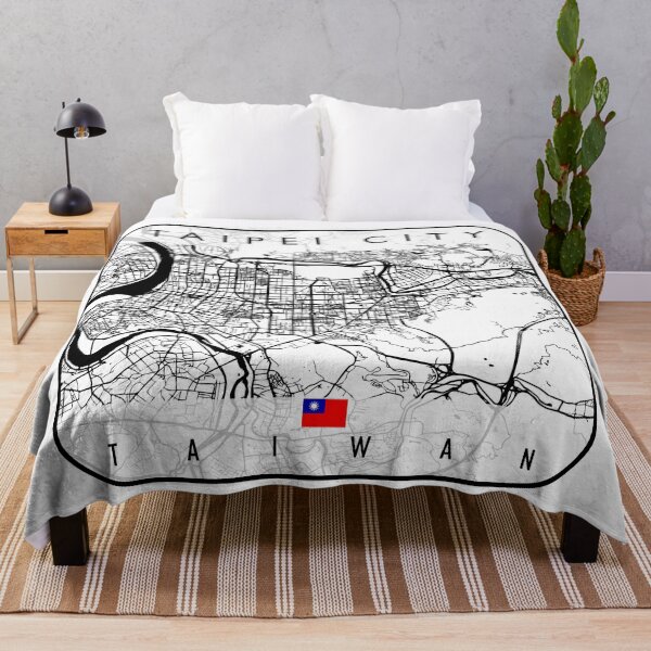 Item preview, TAIPEI MAP TAIWAN designed and sold by hatimelhag.