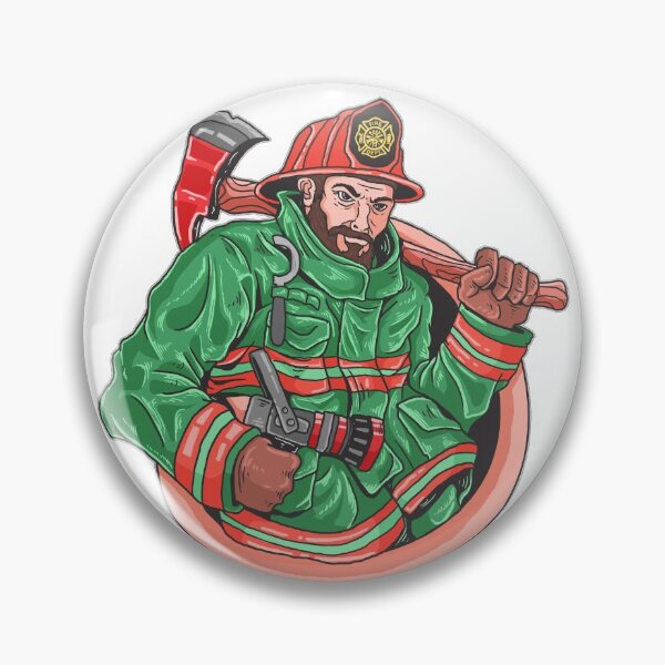 Item preview, Firefighter Proud AND Strong Green designed and sold by artorno.