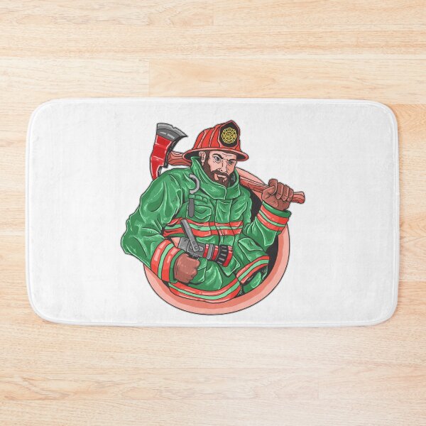Item preview, Firefighter Proud AND Strong Green designed and sold by artorno.