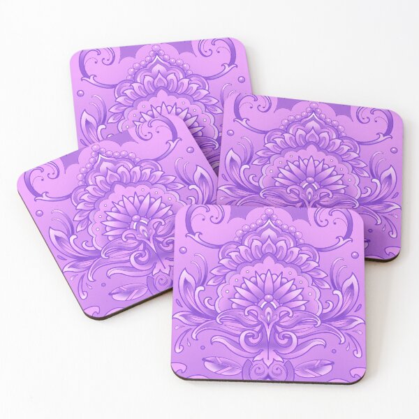 Item preview,  purple lilac mandala pattern designed and sold by weilertsen.