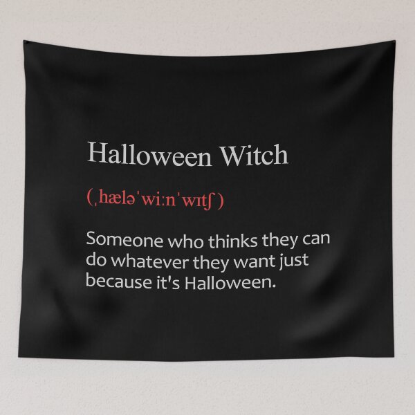 Item preview, Halloween Witch | Definition Transcription designed and sold by AlexRinzler.