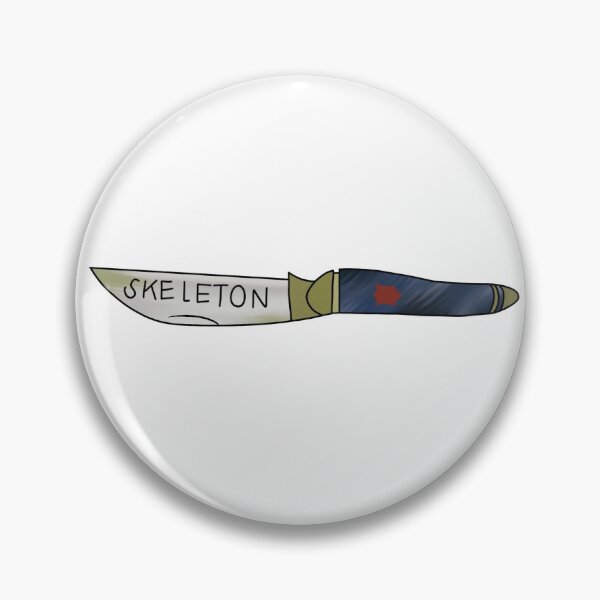 Item preview, Skeleton knife designed and sold by Calli Harris.