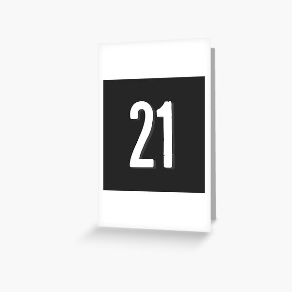 Item preview, Number 21 designed and sold by Rayner21.