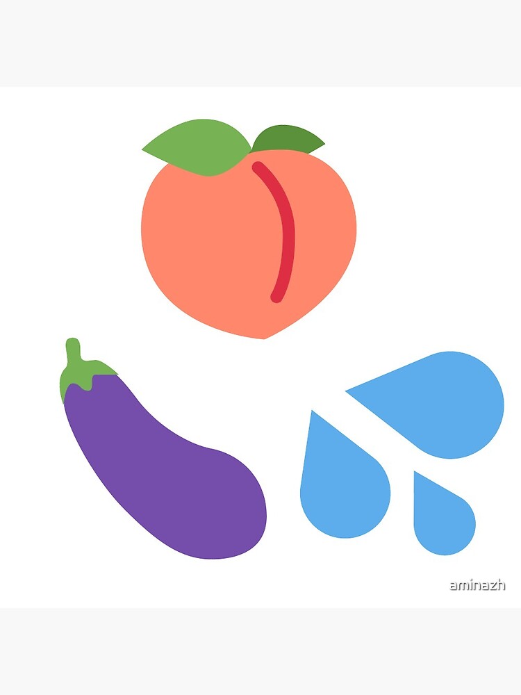 Eggplant and Peach - Eggplant - Pin