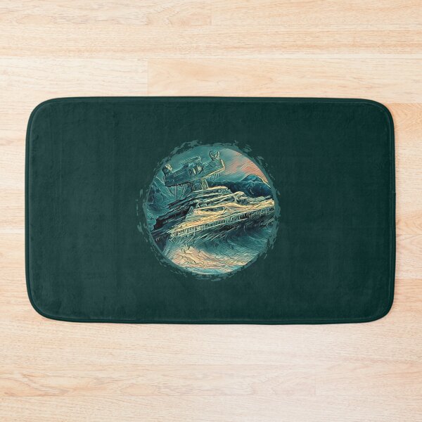 Item preview, Destroyer Stuck in the Snow - Sci-Fi designed and sold by Fenay Designs.