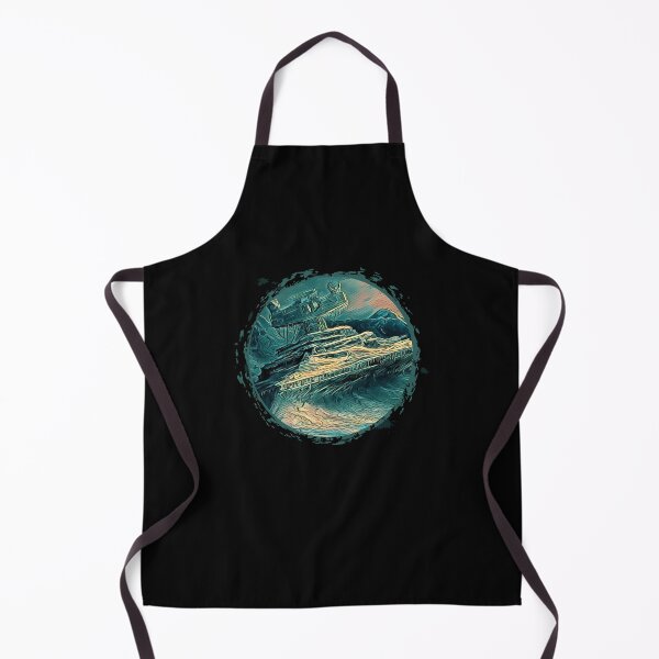 Item preview, Destroyer Stuck in the Snow - Sci-Fi designed and sold by Fenay Designs.