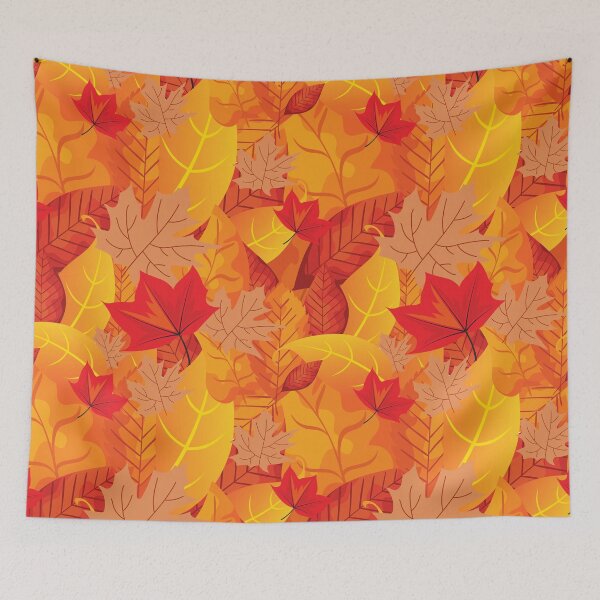 Item preview, autumn leaves detail pattern designed and sold by Smileycreation.