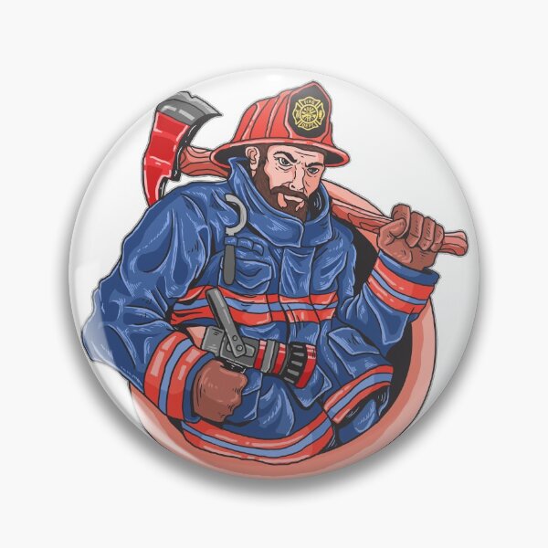 Item preview, Firefighter Proud AND Strong Blue designed and sold by artorno.
