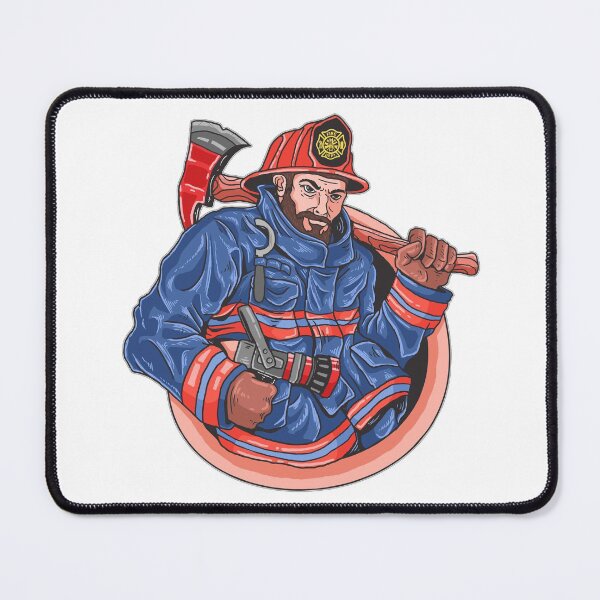 Item preview, Firefighter Proud AND Strong Blue designed and sold by artorno.
