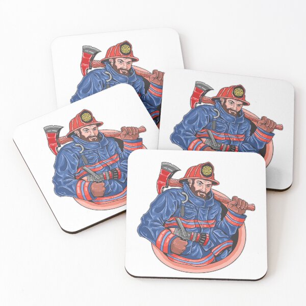 Item preview, Firefighter Proud AND Strong Blue designed and sold by artorno.