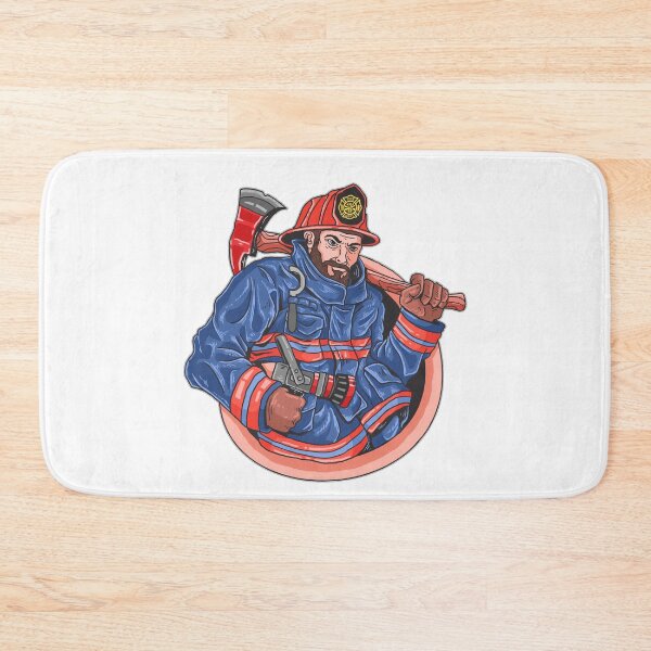 Item preview, Firefighter Proud AND Strong Blue designed and sold by artorno.