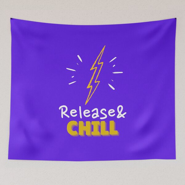 Item preview, Release and Chill Programmers and DevOps daily routine blue designed and sold by IrinchiDE.