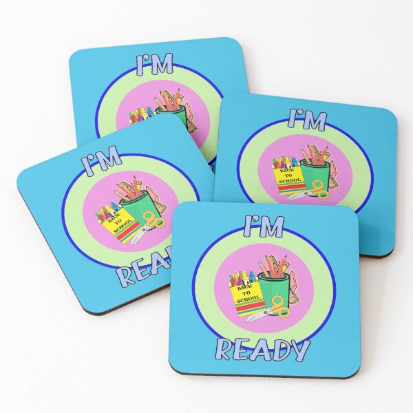Item preview, I’m Ready – Fun, Colorful “Back to School” Kiddo Design designed and sold by ThisNThatImages.