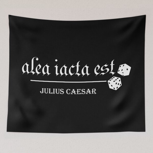 Item preview, Alea Iacta Est by Julius Caesar (invert) designed and sold by adiosmillet.