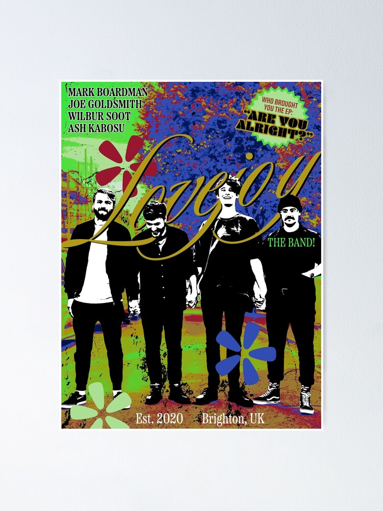 "Lovejoy Band Poster" Poster For Sale By Mgervay | Redbubble