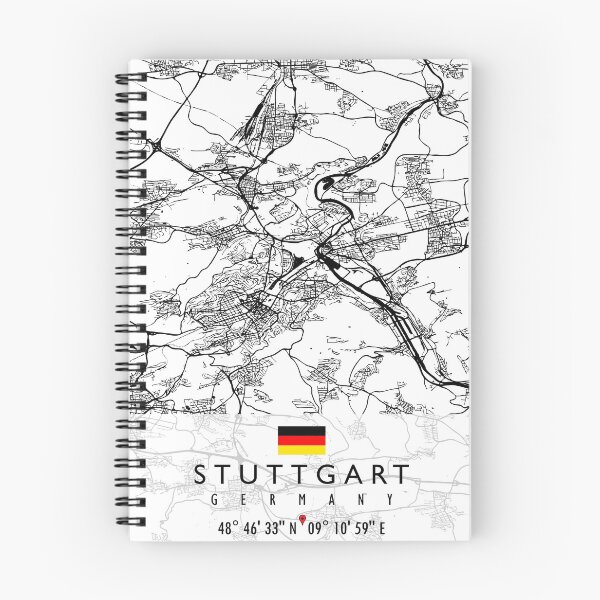Artikelvorschau, STUTTGART KARTE DEUTSCHLAND entworfen und verkauft von hatimelhag.