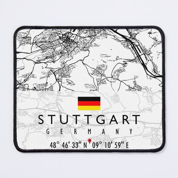Item preview, STUTTGART MAP GERMANY designed and sold by hatimelhag.