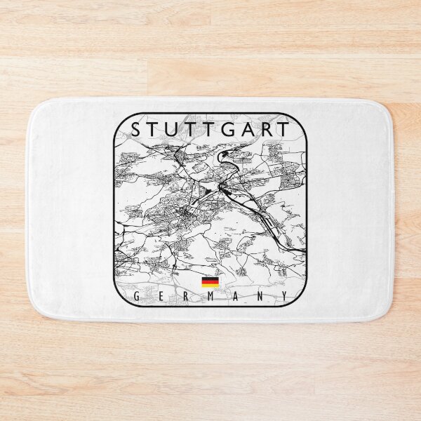 Artikelvorschau, STUTTGART KARTE DEUTSCHLAND entworfen und verkauft von hatimelhag.