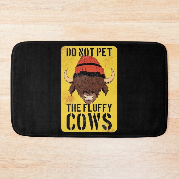 Item preview, Do not pet the fluffy cows designed and sold by 99vectors.