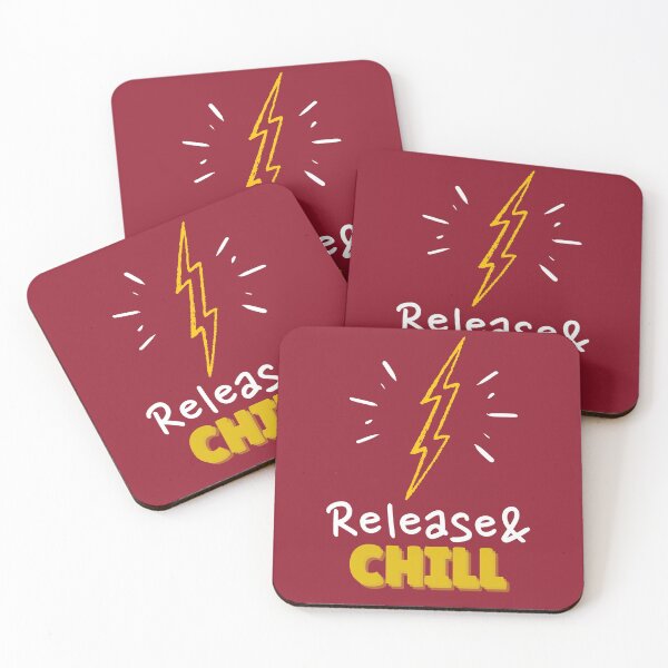 Item preview, Release and Chill Programmers and DevOps daily routine red designed and sold by IrinchiDE.