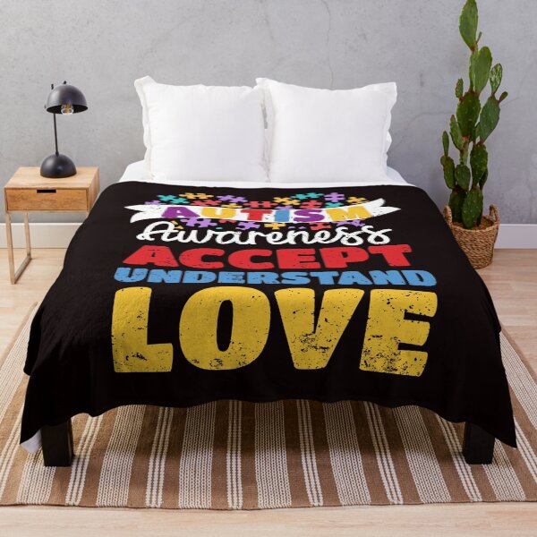 Item preview, Except Understand Love Autism Awareness designed and sold by MagicSD Designs.
