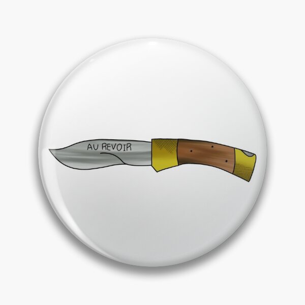 Item preview, Au revoir knife designed and sold by Calli Harris.