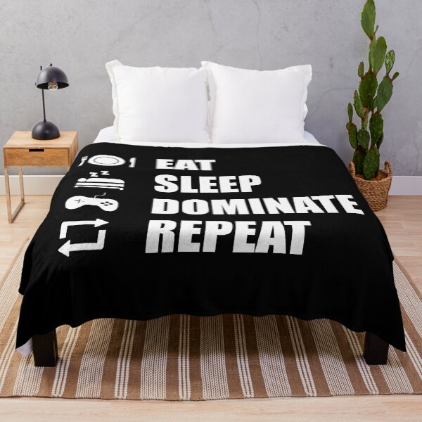 Item preview, Eat Sleep Dominate Repeat designed and sold by Alisigner.