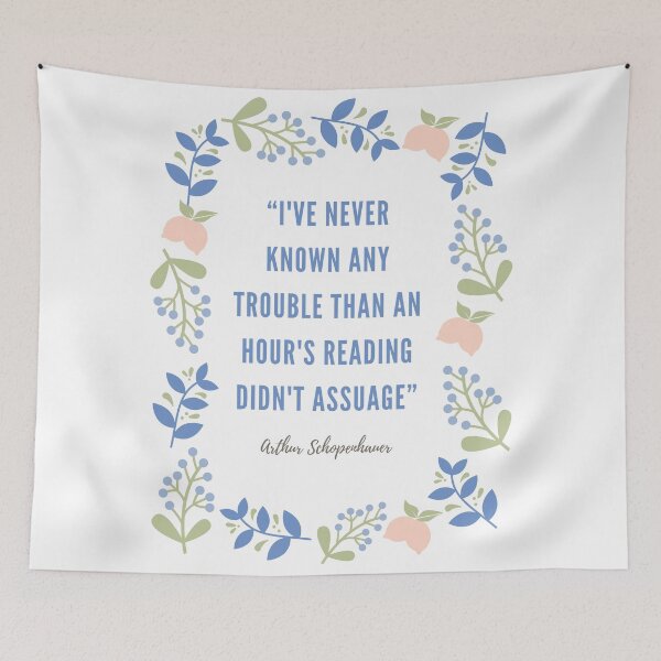Item preview, Reading quote from Schopenhauer designed and sold by SaraTug.