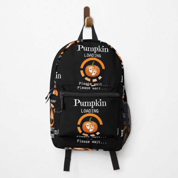 Item preview, Funny Pumpkin Loading Please Wait, Pregnancy Maternity Announcement, New Baby designed and sold by InkItStudio.